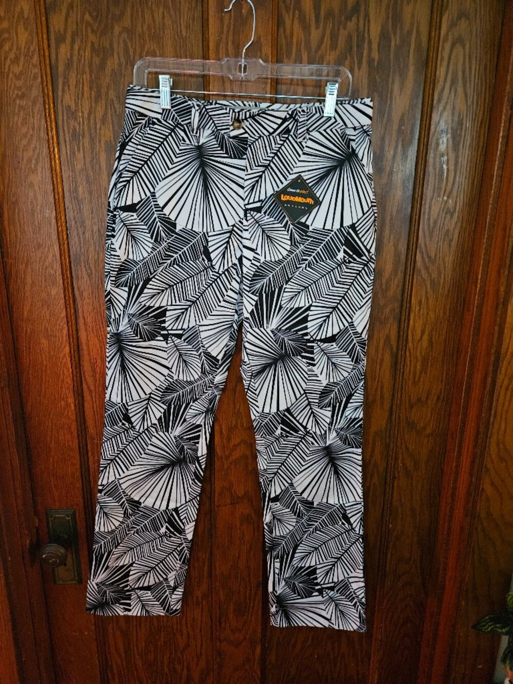 LouthMouth Golf Heritage Pant - Ferns Sz 30X32